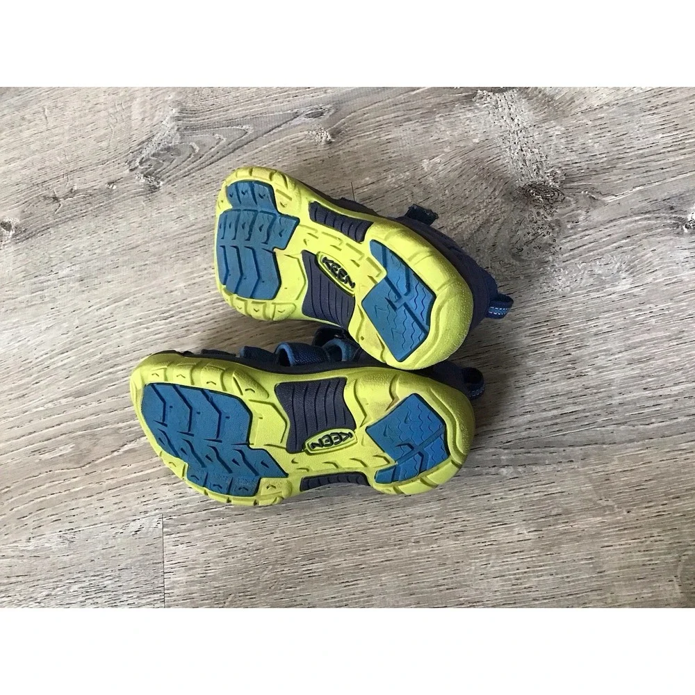 Keen Newport H2 Youth 2 Sport Sandals Blue Slip On Hiking Shoes Outdoor 1022847